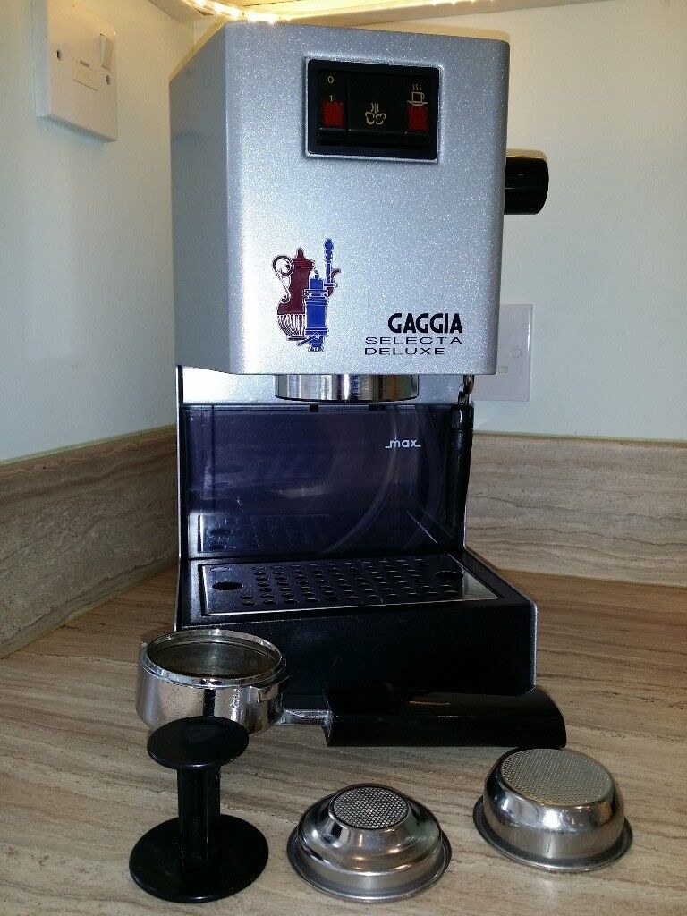 gaggia classic stainless steel manual espresso machine