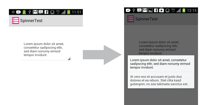 manually add items to spinner android