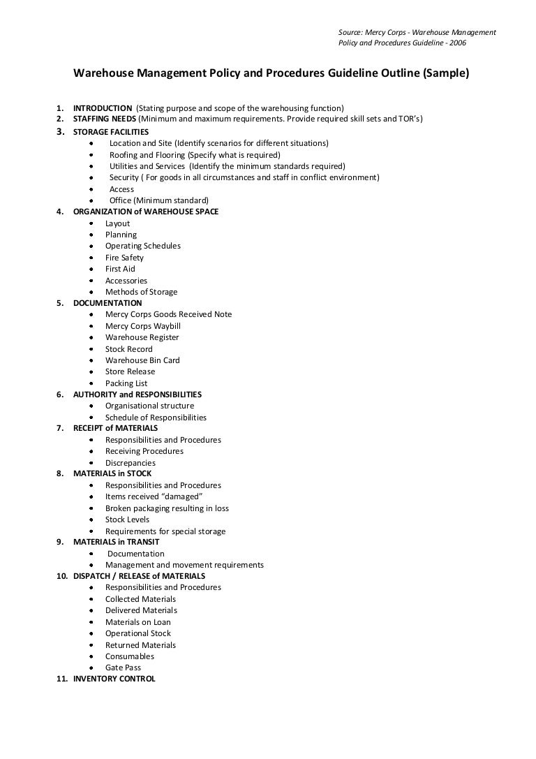 checklist in a staff training manual