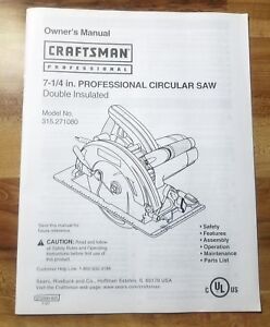 craftsman 55cc 18 inch chainsaw manual