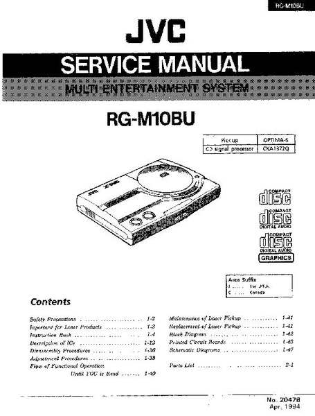 jvc jl-a15 service manual pdf