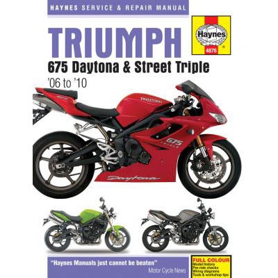 triumph street triple 2009 owners manual